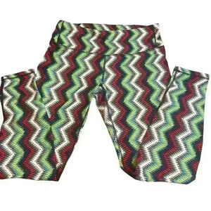 Patagonia women’s Centered zigzag leggings yoga running crop Size Medium